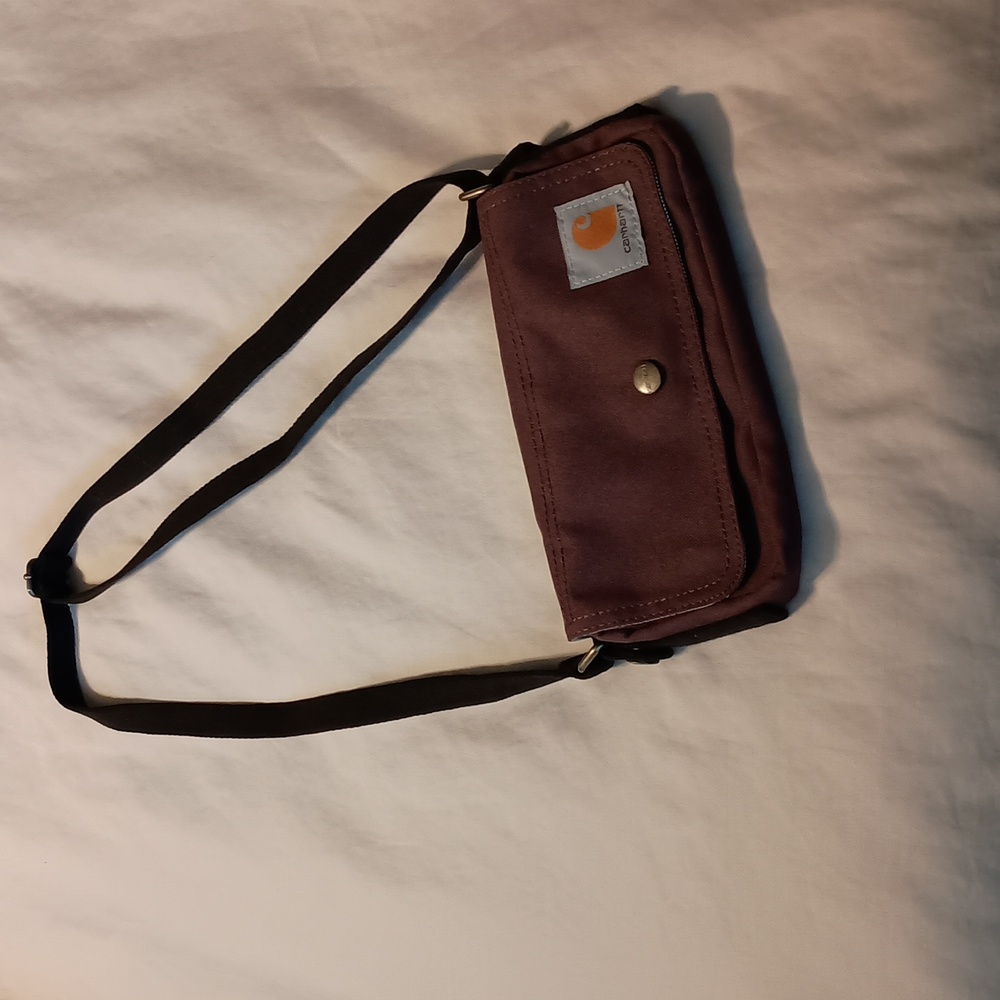 Cute! Carhartt Brown Crossbody Bag